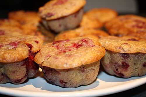 Gâteaux moelleux framboises et citrons verts