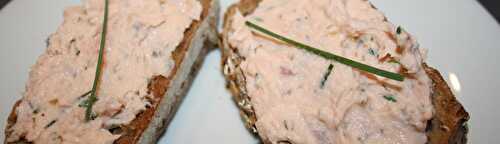 Rillettes aux deux saumons au COOK’IN