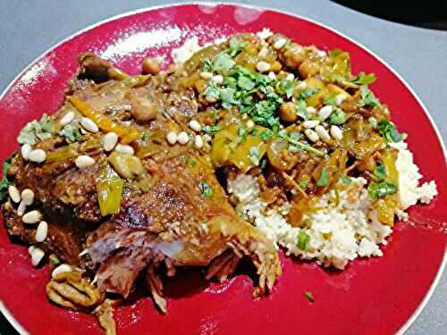 Tajine de cuisse de dinde aux bonnes épices du Maroc