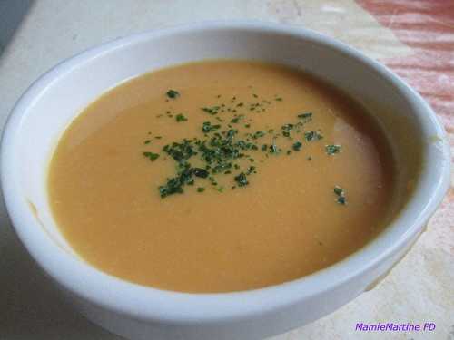 POTAGE DOUX AU POTIRON