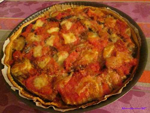 TARTE TOMATES - AUBERGINES