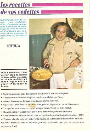 TORTILLA DE GARCIMORE - Les petits plats de MamieMartine