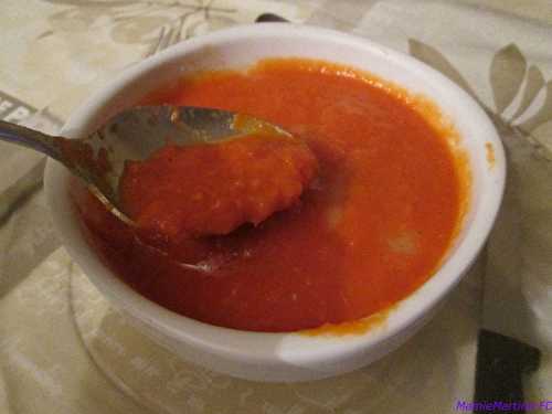 SOUPE DE TOMATES "À LA GUSTEAU"