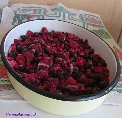 Gratin brioché aux fruits rouges - Les petits plats de MamieMartine