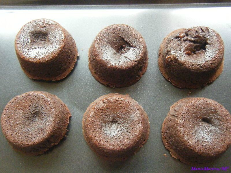MOËLLEUX AU CHOCOLAT, COEUR CARAMEL