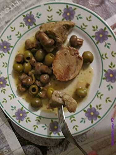 Veau aux olives
