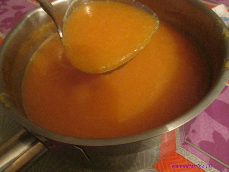 Velouté de légumes 