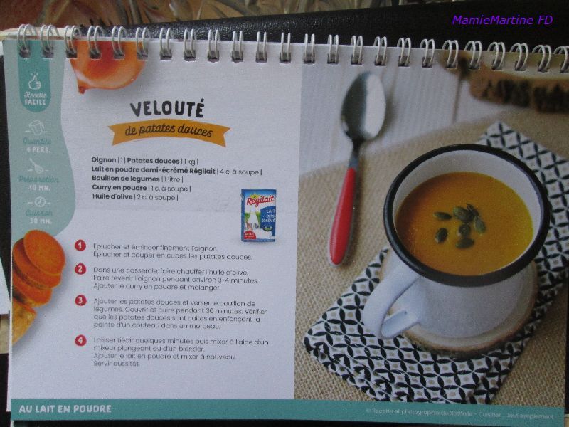 Velouté de patates douces