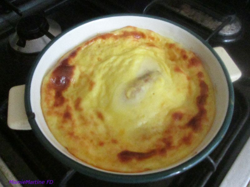 Flans de bananes à l'orange