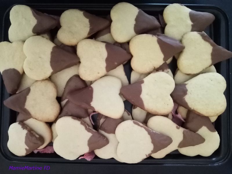 Petits coeurs mi-choco