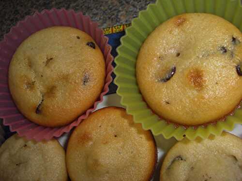 Muffins aux pépites de chocolat de Cyril Lignac