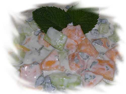 Salade de melon et concombre