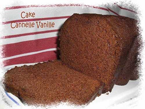 Cake Cannelle Vanille