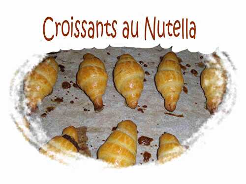 Croissants au Nutella