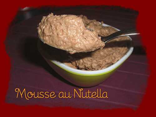 Mousse au Nutella