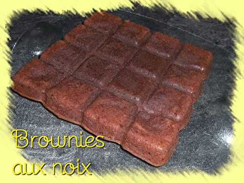 Brownies aux noix