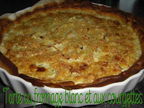 Tarte Thibault (au fromage blanc et aux courgettes)