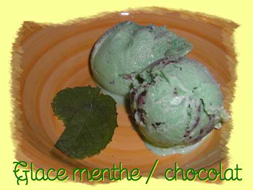 Glace Menthe - Chocolat