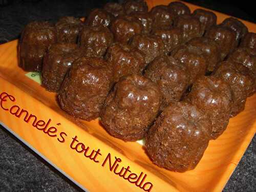 Mini cannelés tout Nutella