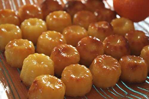 Mini Cannelés à la clémentine