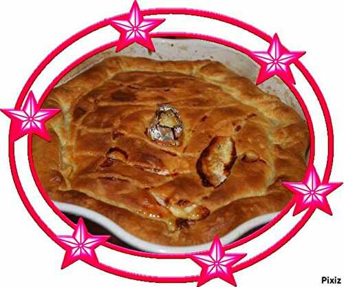 Tourte de jambon au Porto (ou au Madère)