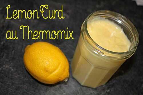 Lemon Curd au Thermomix