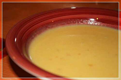 Soupe au potiron
