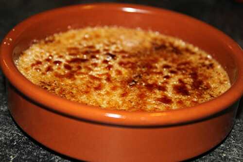 Crème brûlée aux Carambars