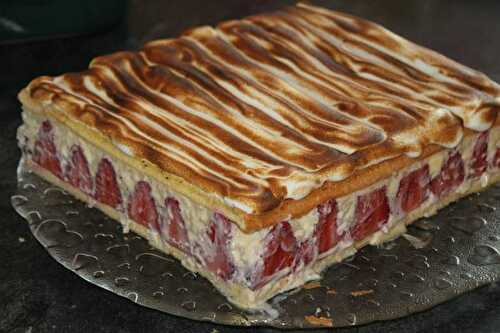 Fraisier au riz fondant