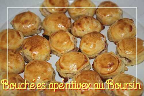 Bouchées apéritives au Boursin