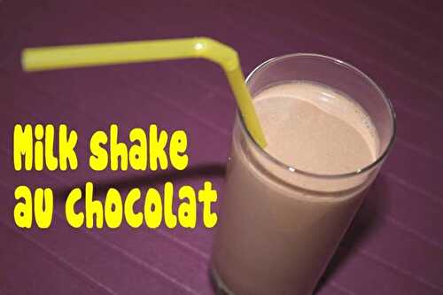 Milk Shake au chocolat