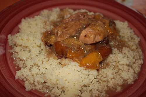 Tajine de poulet aux mirabelles