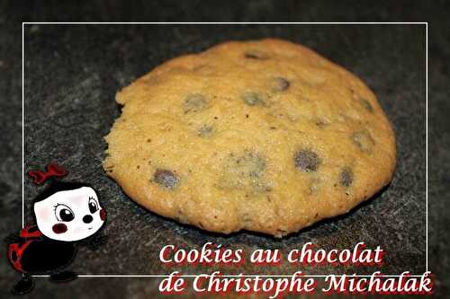 Cookies au chocolat de Christophe Michalak