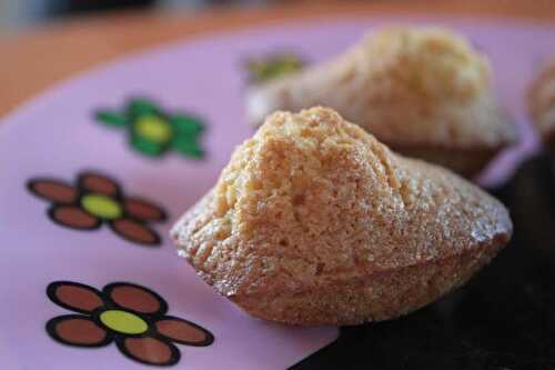 Madeleines toutes simples