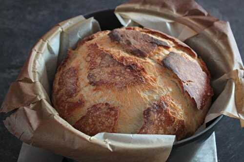 Pain au levain de Manue - cuisson cocotte