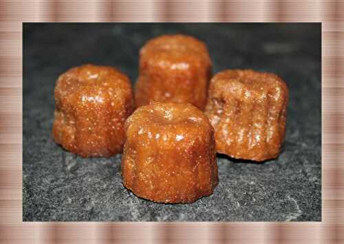 Mini Cannelés au Carambar