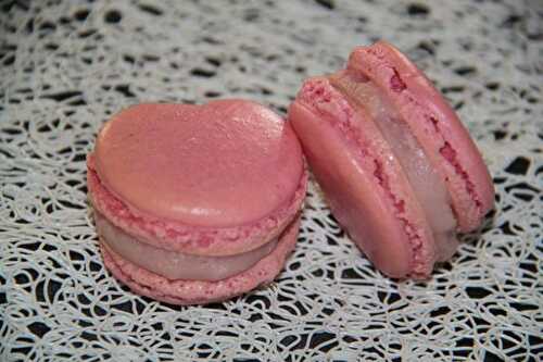 Macarons fraises