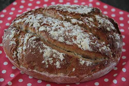 Miche rustique au levain