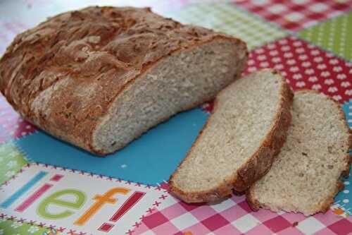 Pain à la bière au levain