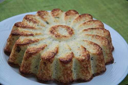 Gâteau de riz aux courgettes