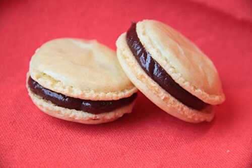 Macarons de Lydie Ganache Chocolat au caramel