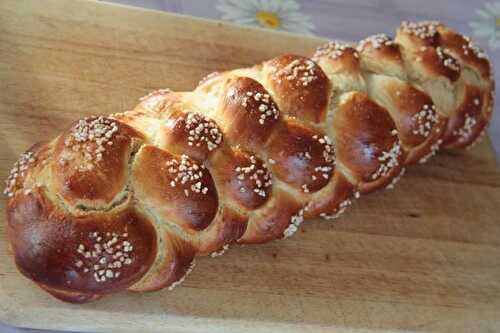 Pain brioché Challah