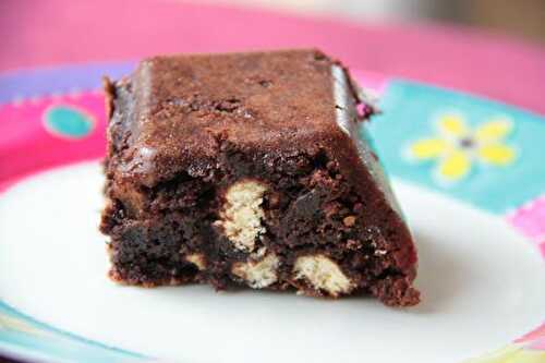 Brownies aux Petit Beurre (brownies sans farine)