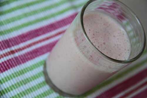 Milk Shake à la fraise (thermomix ou non)