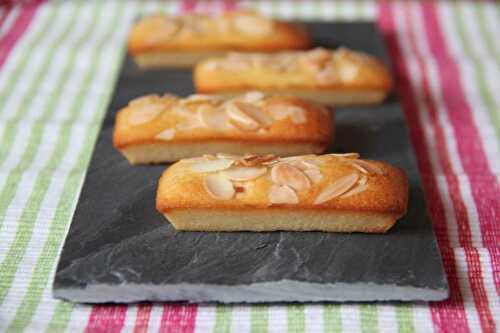 Financiers aux amandes (recette Tupperware)