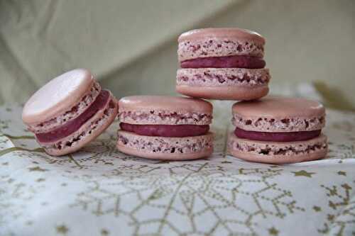 Macarons à la framboise