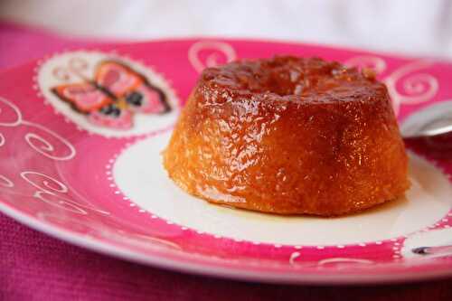 Gâteau de riz au caramel de Philippe Conticini