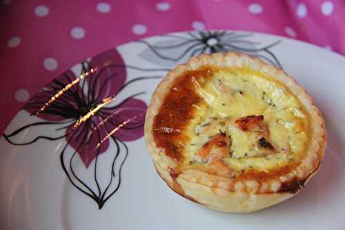 Tartelettes printanières (asperges vertes et saumon)