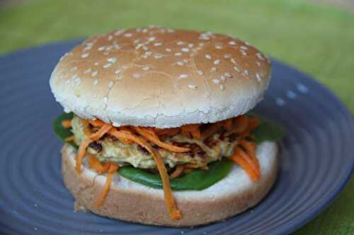 Hamburgers de poulet thai