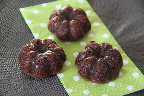 Fondants au chocolat (recette Tupperware)